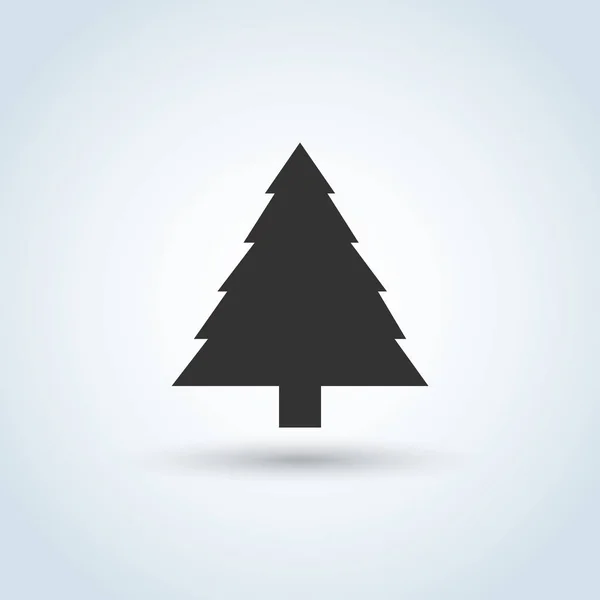 Christmas tree icon — Stock Vector