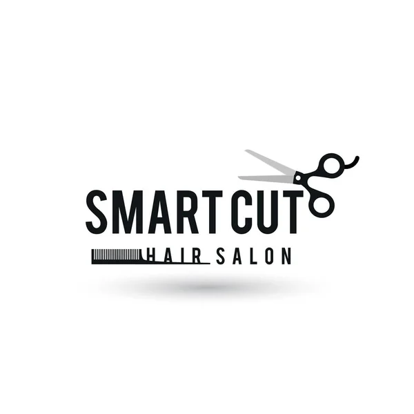 makas ile saç salonu logo 