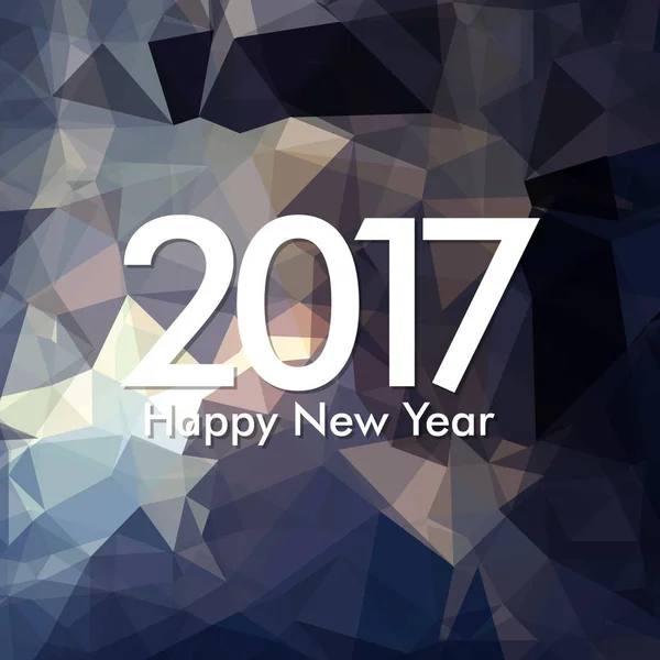 Happy new year 2017 — Stock Vector