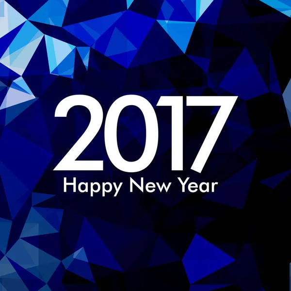 Happy new year 2017 — Stock Vector