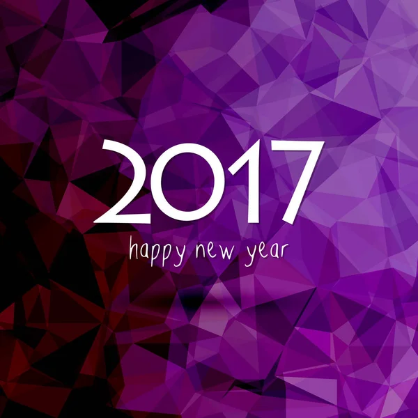 Feliz año nuevo 2017 — Vector de stock