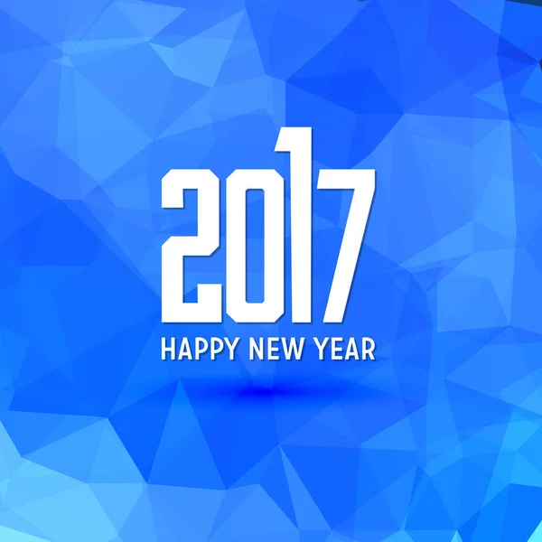 Anul Nou fericit 2017 — Vector de stoc