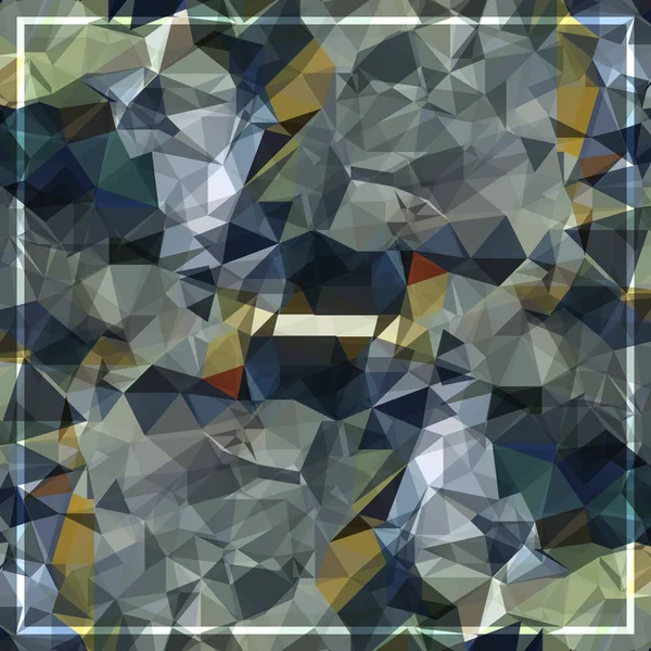 Abstracte driehoek mozaïek achtergrond — Stockvector