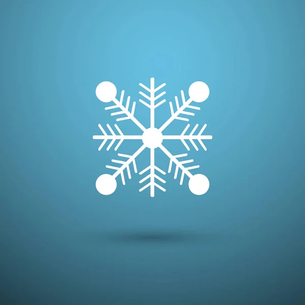 Symbole icône flocon de neige — Image vectorielle