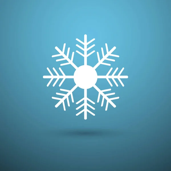 Εικονίδιο σύμβολο της νιφάδας χιονιού — Διανυσματικό Αρχείο