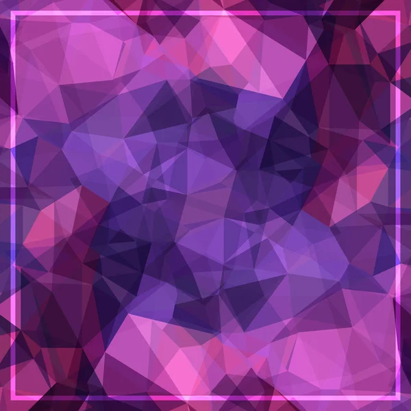 Fondo de mosaico de triángulo abstracto — Vector de stock