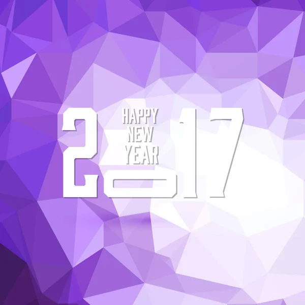 Feliz año nuevo 2017 — Vector de stock