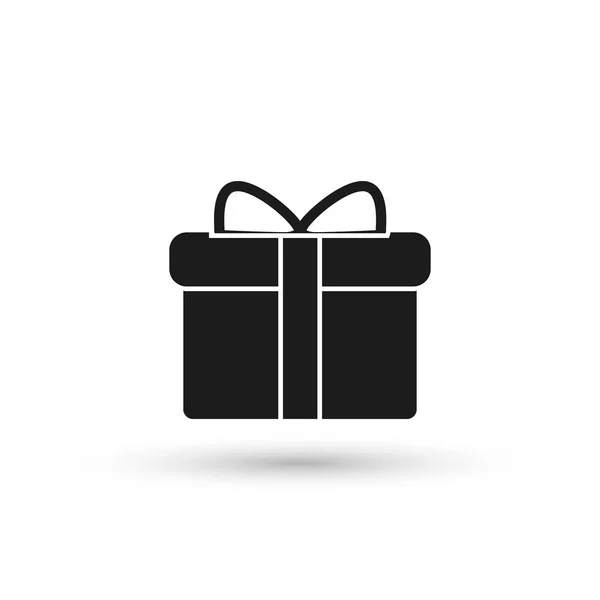 Geschenkbox-Symbol — Stockvektor