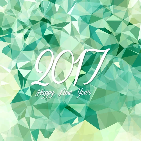 Feliz año nuevo 2017 — Vector de stock