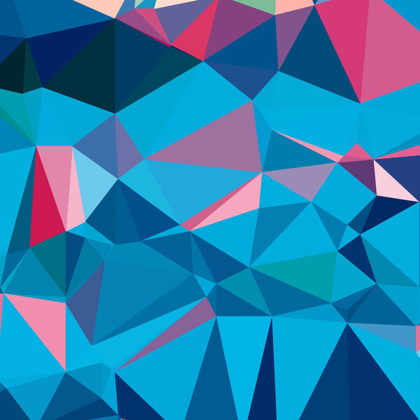 Abstract triangle mosaic background