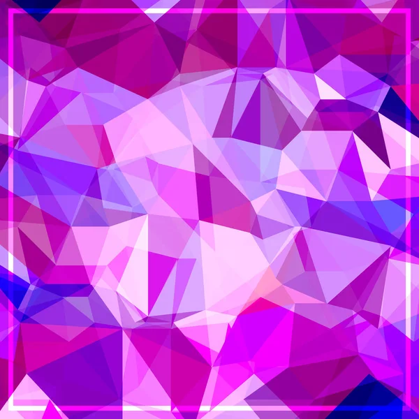 Fondo de mosaico de triángulo abstracto — Vector de stock