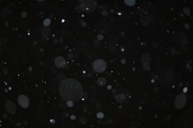 Kış kar yağışı doku