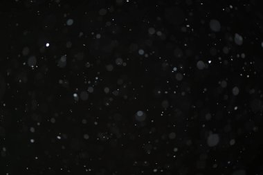 Kış kar yağışı doku