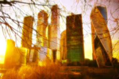 Modern gökdelenler bölge