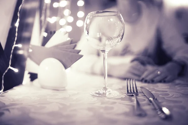 Breakfast time at cafe — Stock Photo, Image