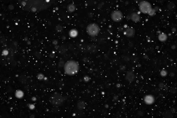 Winter snowfall texture — Stock Photo, Image