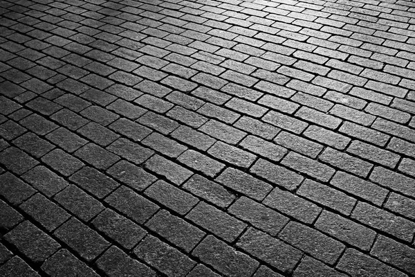 Texture of stone pavement tiles — Stock Photo, Image