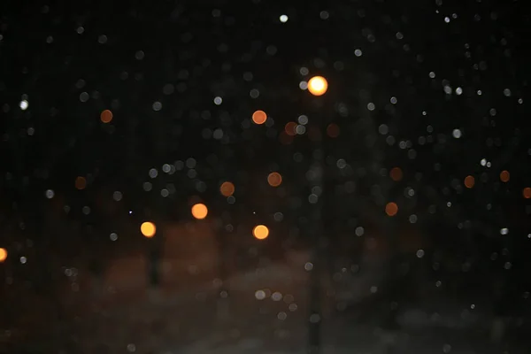 冬季降雪纹理 — 图库照片
