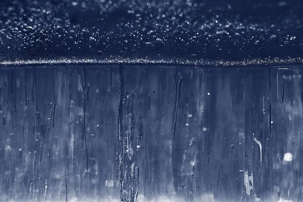 Ice texture on the frozen glass — Stock Photo, Image