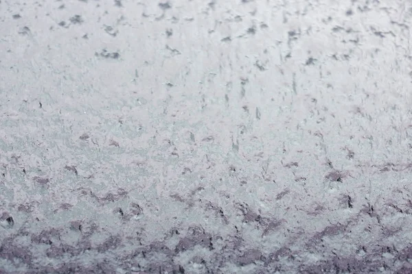 Текстура льоду на замороженому склі — стокове фото