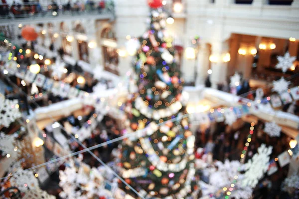 Árvore de Natal luzes — Fotografia de Stock