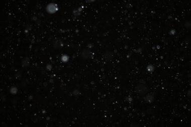 Kış kar yağışı doku