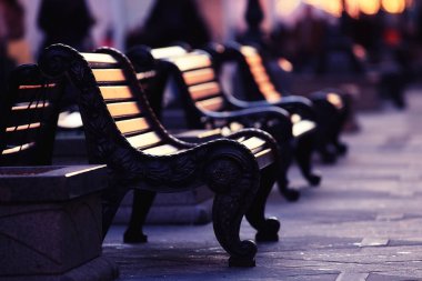 Işıklı gece cityscape