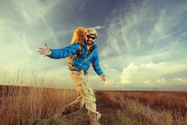 yaban hayatı sonbahar adam Gezgin