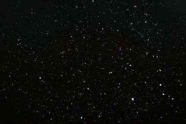 Kış kar yağışı doku