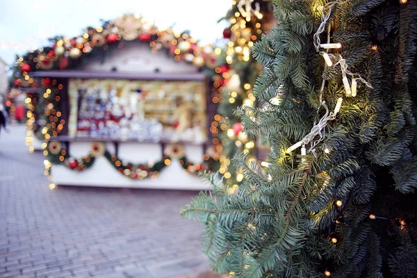 Flocos de neve decorativos de Natal — Fotografia de Stock