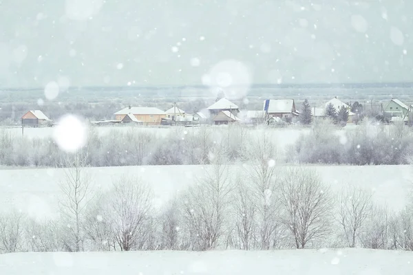 Снег в зимнем пейзаже — стоковое фото