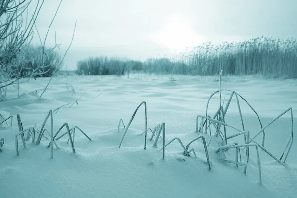 Winterlandschaft in Russland — Stockfoto