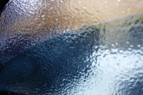 Ice tekstury na szkło mrożone — Zdjęcie stockowe