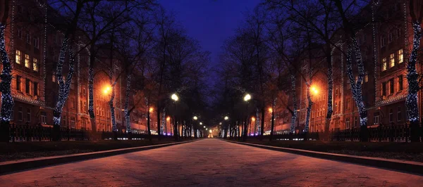 Nuit dans une ville incroyable — Photo