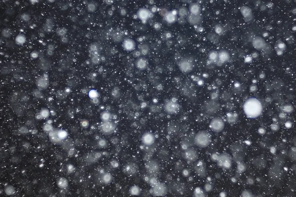 Winter snowfall texture — Stock Photo, Image