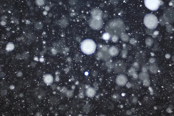 Struttura di nevicata invernale — Foto Stock