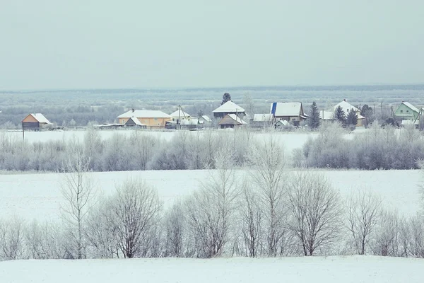 Pemandangan musim dingin bersalju — Stok Foto