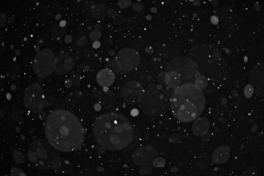 Kış kar yağışı doku