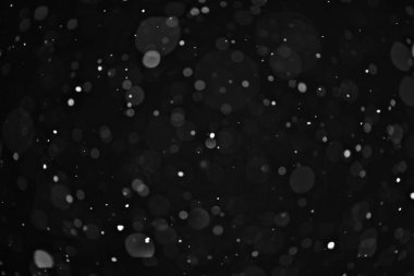 Kış kar yağışı doku