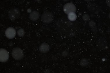 Kış kar yağışı doku