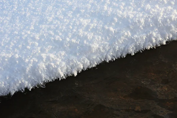 Winter frosty texture — Stock Photo, Image