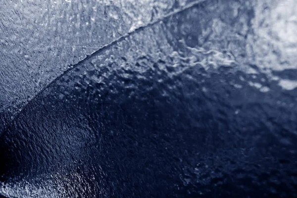 Ice textur na zamrzlé sklo — Stock fotografie