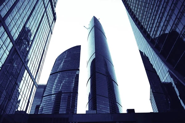 Rascacielos moderno distrito — Foto de Stock