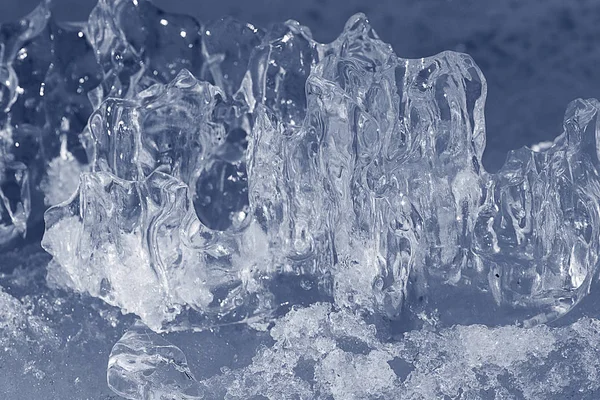 Ραγισμένα πάγο υφή — Φωτογραφία Αρχείου