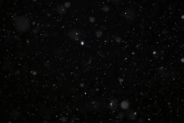 Winter snowfall texture — Stock Photo, Image