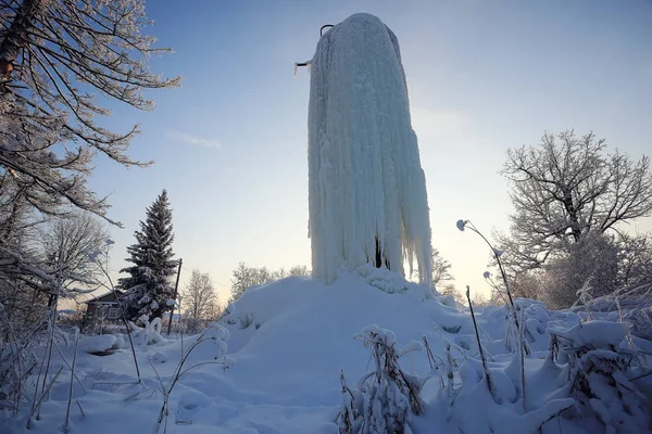 Doğa kış manzarası — Stok fotoğraf