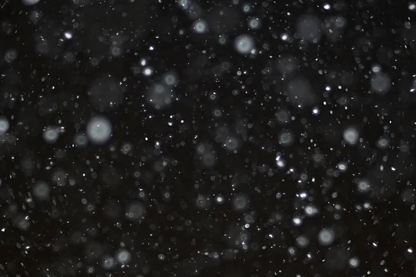 Winter snowfall texture — Stock Photo, Image