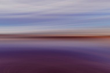 Bulanık yatay çizgiler