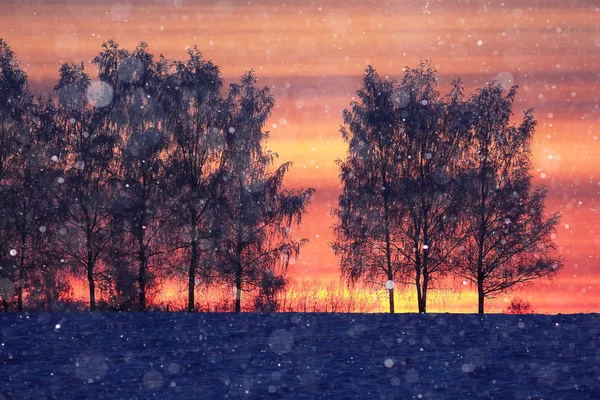 Incredibile paesaggio invernale — Foto Stock