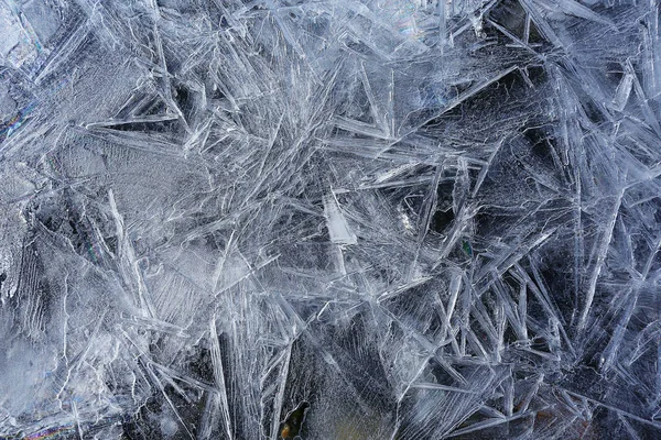 깨지는 얼음 질감 — 스톡 사진